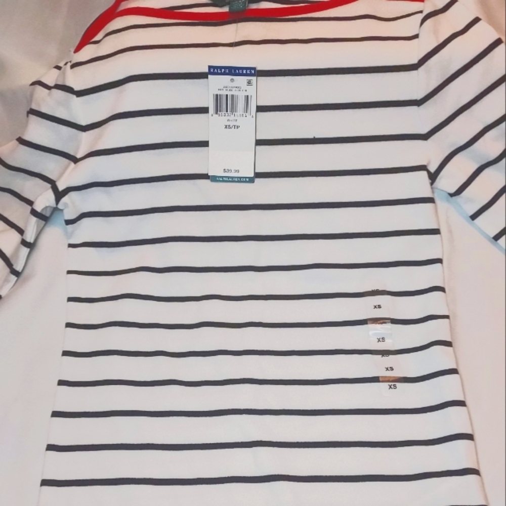 Ralph Lauren Elbow Sleeve Top